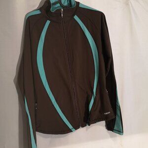 One Tooth Ladies Full Zip Athletic Jacket